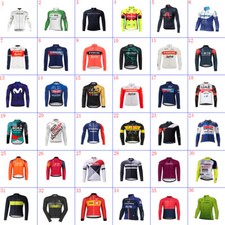 mens Radsport Team Langarmtrikot Fahrradtrikot Radsport Oberteile Radsporttrikot