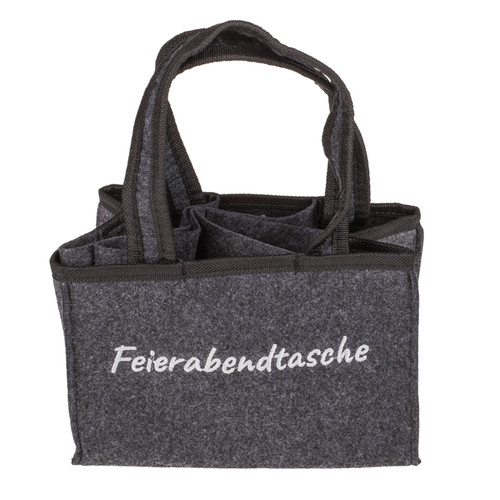 Flaschentasche aus filz mit - flaschentasche,