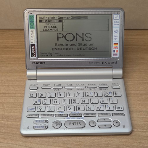 Casio word g500 - ex-word, ew-g500