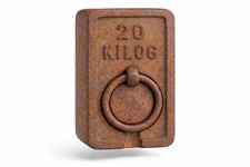 Antikes Eisengewicht 20 kg