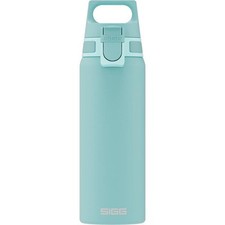 SIGG Trinkflasche aus Edelstahl 0.75L Shield One Glacier Türkis auslaufsicher