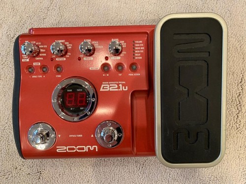 Zoom bass pedal effekt - pedal,