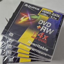 DVD+RW Video 120Min. DATA 4,7GB original Verpackung noch eingeschweißt