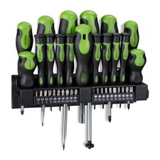 Schraubendreher set rutschfest 1,2 kg Schraubenzieher Set Werkzeug Set 37-teilig