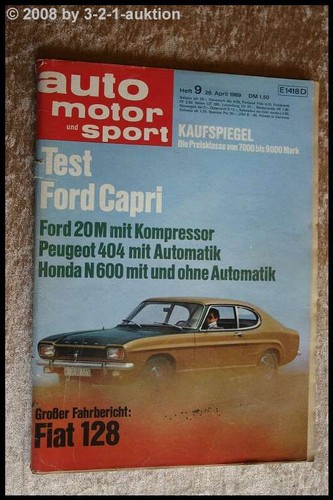 Ams auto motor sport - motor, 9/69