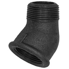 Temperguss Fittings schwarz