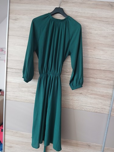 Damen maxikleid grün - maxikleid,