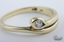 Brillant Ring 14kt 585 Gelb