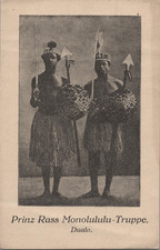 Human Zoo, Tänzertruppe, Duala, Prinz Rass Monolulu, Kamerun Karte in
