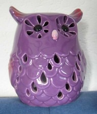 Windlicht-Kerzenleuchte - Eule 13cm