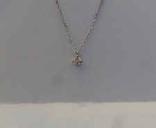 Collier mit Brillant 0,10