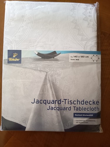 Jacquard tischdecke tchibo - tischdecke, ca