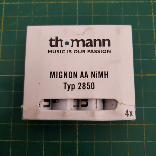 Thomann mignon akkus - thomann,