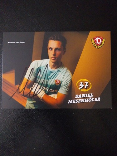 Autogrammkarte daniel - autogrammkarte,