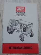 Agria Bolens Kleinschlepper 730 + 733 + 736 Bedienungsanleitung