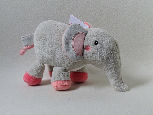 Pusblu elefant grau rosa - elefant,