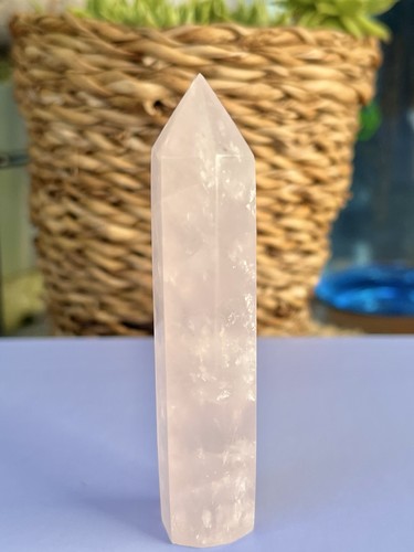 Rosenquarz obelisk - rosenquarz, |