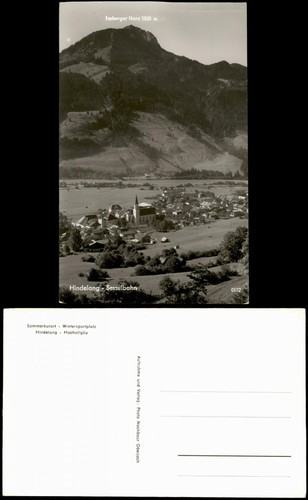 Ansichtskarte bad hindelang - bad,