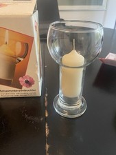 Kerzenhalter und Schwimmkerzenleuchter aus Glas