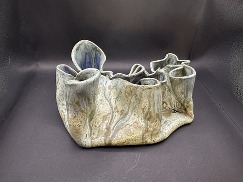 Ausgefallene vase mit falten - ausgefallene,