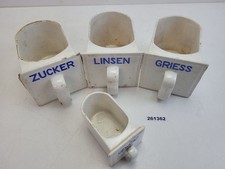 Vorratsdosen Keramik Weiß