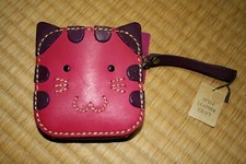 Leder Geldborse Tasche aus