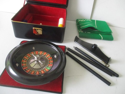 Roulette spiel koffer - -,