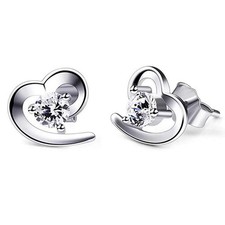 Ohrstecker Ohrring "Herz"