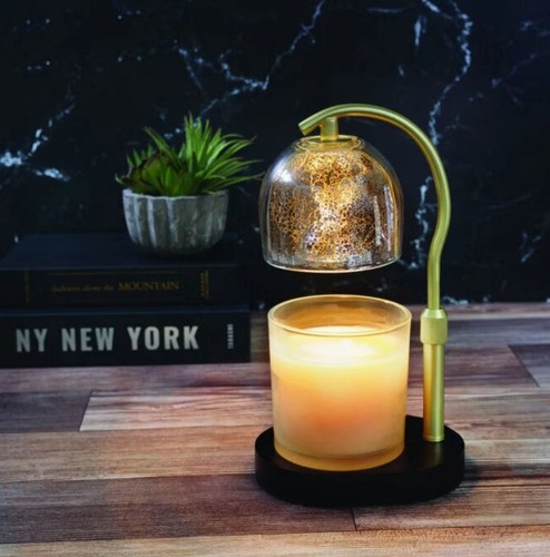 Mercury glass lampe - glass,