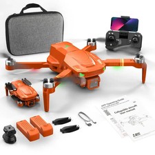 GD95 Foldable Drone Dual Camera 360° Flip RC Quadcopter with 2 Batteries Gift