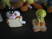 Tweety & Sylvester Salz und Pfeffer Streuer Salzstreuer Pfefferstreuer Porzellan