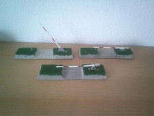 3 x PIKO - Bahnübergang