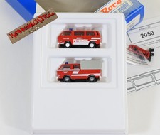 Roco 1:87 H0 - Set Berufsfeuerwehr Salzburg VW T3 Bus/DoKa - Art. 2050 - F 880