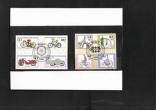 BRD Mi. Nr. 1168-71+1242-45 " Jugend - Motor-u. Fahrräder " Ersttagsstempel, TOP