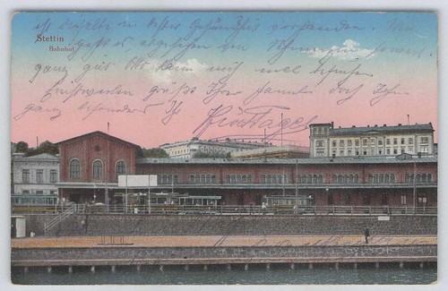 Ansichtskarte stettin - ansichtskarte,