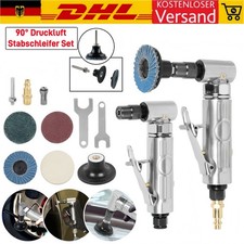 Druckluft Stabschleifer Winkelschleifer 90° Winkel Schleifer Trennschleifer Satz