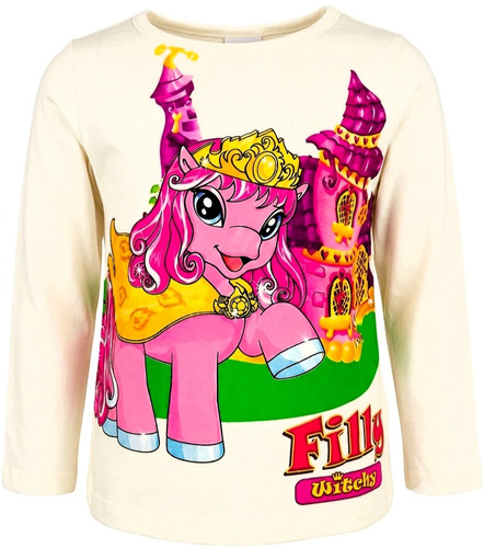 Filly witchy shirt glitzer - 98,