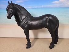 Resin Modellpferd Friese Friesen Hengst Tourandot von Brigitte Eberl model horse