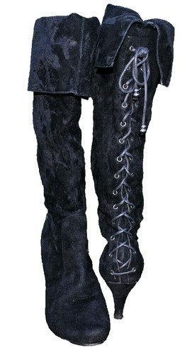 Schnür stiefel - schnür-,