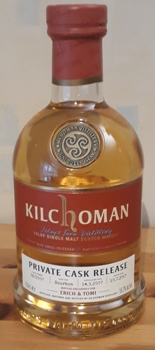 Kilchoman single malt - single, whisky