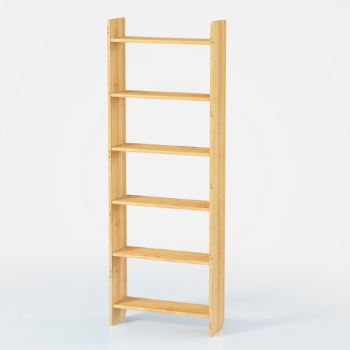 Bücherregal kiefer massivholz - bÜcherregal,