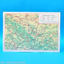 Landkarte | Thüringer Wald |