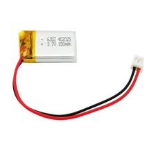 LP-402025 Lithium-Polymer / LiPo Akku, 3,7V, 150mAh mit 2 Pin JST Stecker