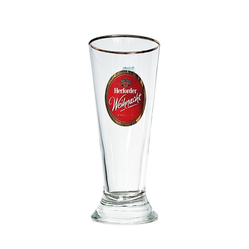 Herforder weihnacht bierglas - herforder,