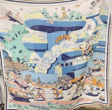 hermes Tuch Cashmere Seide 140x140 Neuwertig