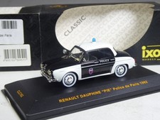 (KI-09-40) IXO CLC162 Renault Dauphine Police de Paris 1962 in 1:43 in OVP