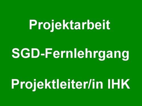Projektarbeit zum