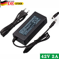 Ladegerät Netzteil 42V 2A DC für E-Bike Pedelec Roller 36V Li-Ion Akku Eu Plug.