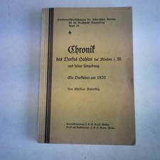 Chronik des Dorfes Hahlen bei
