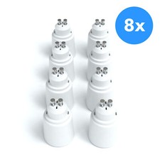 8x Lampensockel Adapter GU10